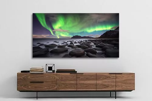 deco moderne tableau mer aurore 