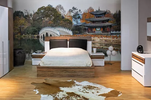 Déco murale chambre Constrcutions Chinoises