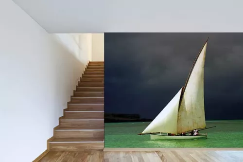 Poster mural Escapade voilier
