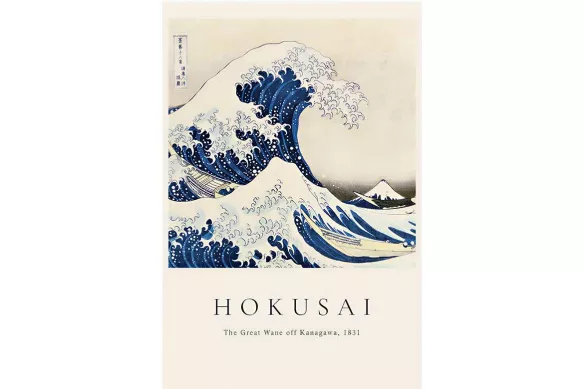Affiche Hokusai -  La Grande Vague