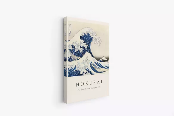 toile Hokusai -  La Grande Vague