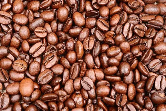 Tapisserie grains de café