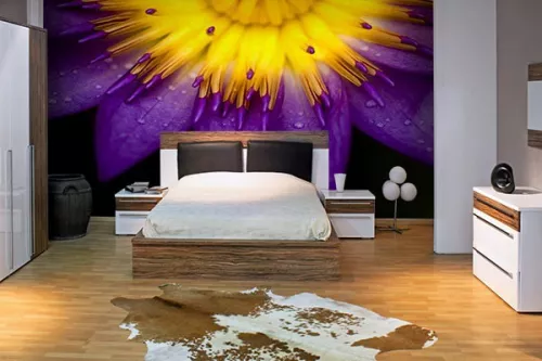 Papier peint pour chambre fleur Tilica