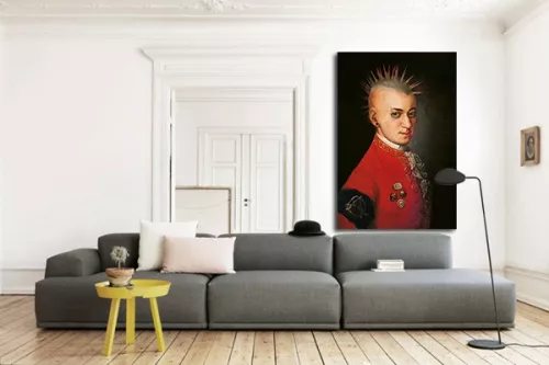 tableau moderne mozart