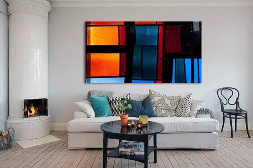 Tableau abstrait Gemma