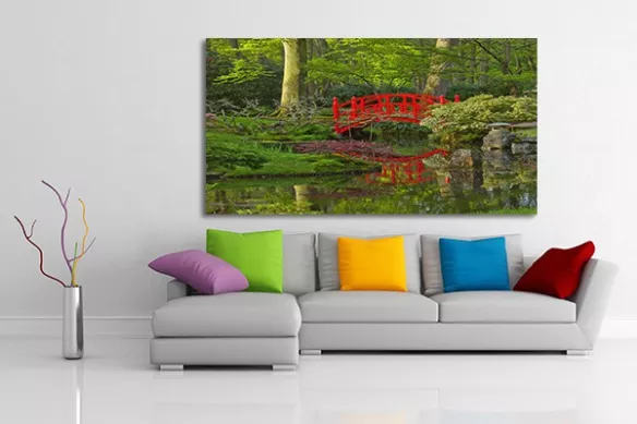 Tableau zen Jardin japonais