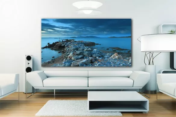Toile déco Mur de pierres