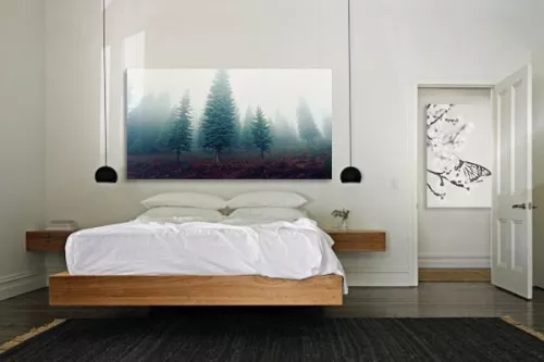 Tableau forêt Matinée Automnale