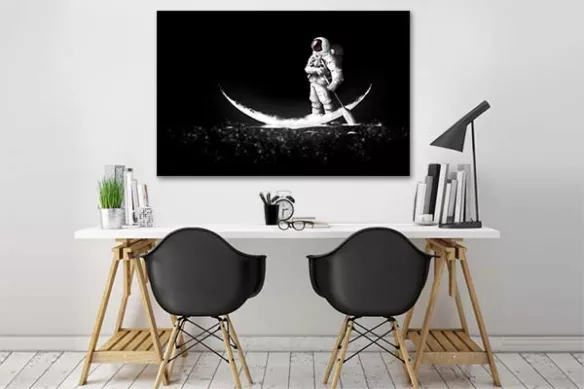 tableau deco tete etoiles