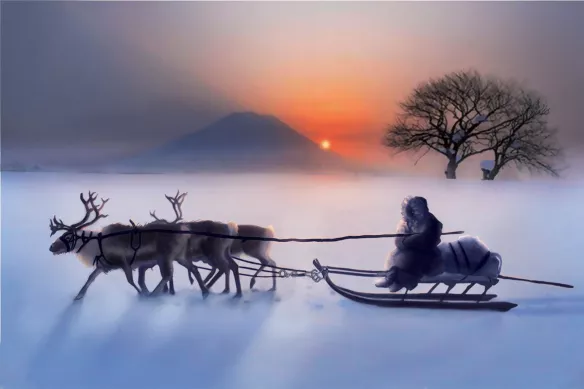 Tableau Zen Inuit
