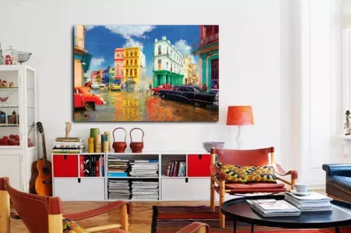Tableau paysage Cuba