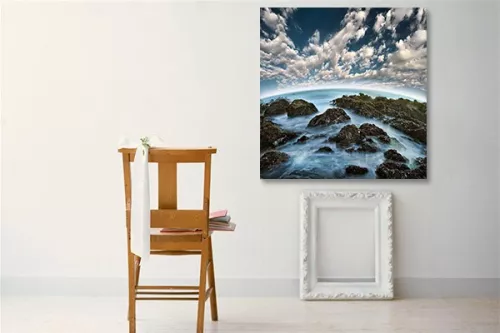 Tableau moderne Rocky Sea