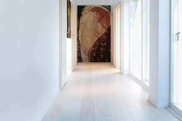 Papier peint trompe l'oeil Danaé