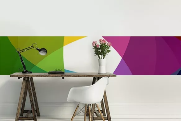 Ppaier peint design Galina