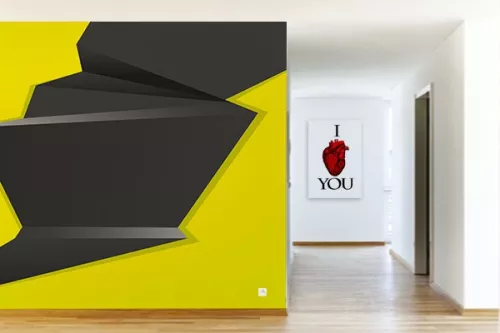 Papier peint design Fissure