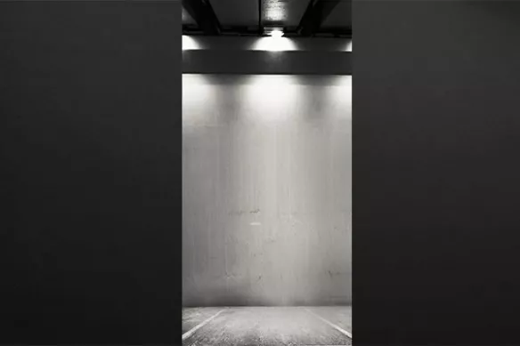 autocollant porte garage