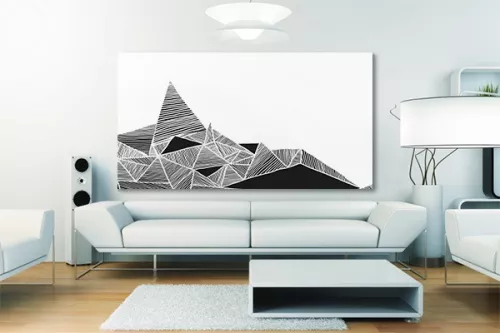 Tableau original black & white