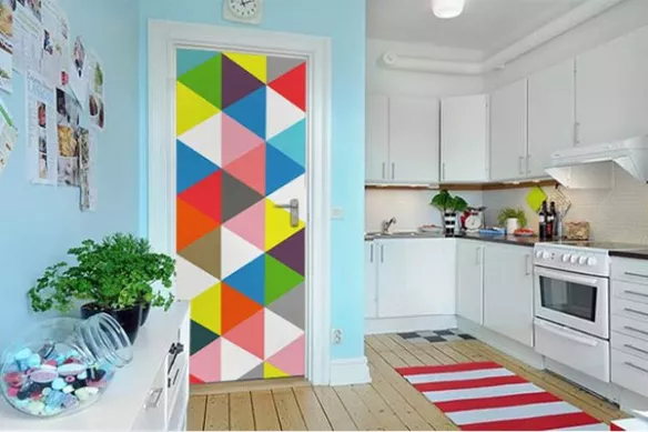 Sticker cuisine design Arlequin