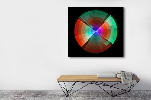 Tableau contemporain Elliptique
