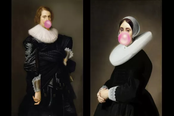 tableau Diptyque Anachronisme