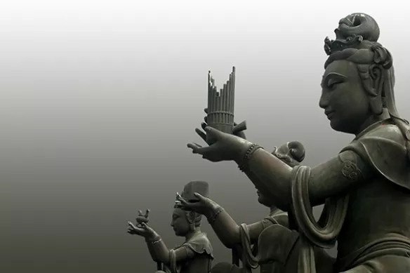 Papier peint photo original Mudras