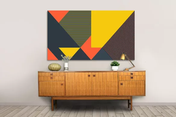 Tableau abstrait Sempiternelle