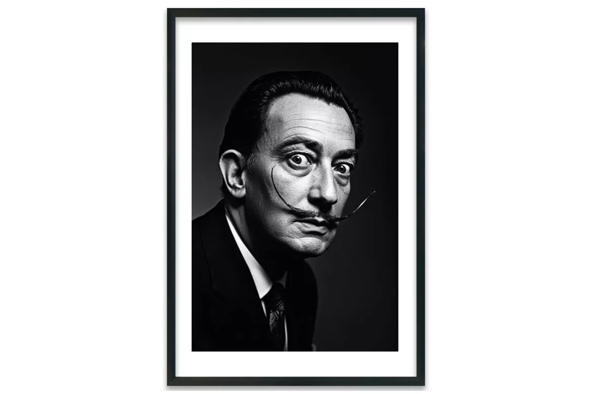 Visuel Salvador Dali painting_black_frame_vertical