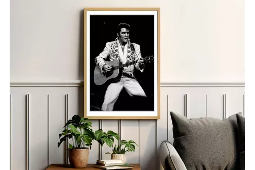 Visuel Elvis Presley painting_wood_frame_vertical