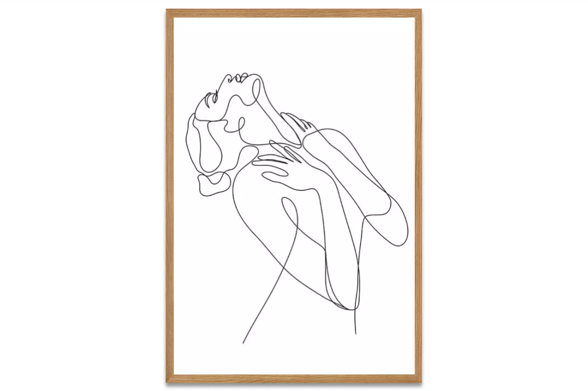 Visuel un peu d’elle painting_wood_frame_vertical