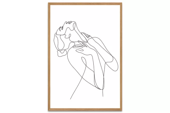 Visuel un peu d’elle cadre-chene-portrait