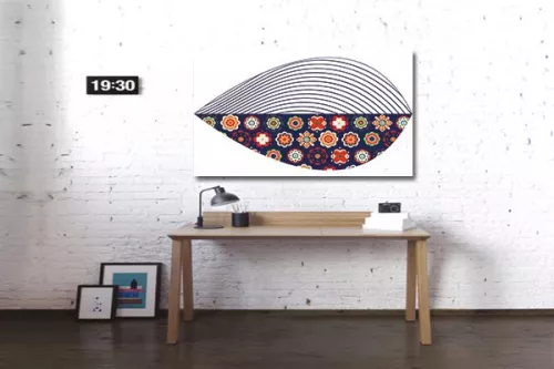 Tableau moderne Coquillage Scandinave