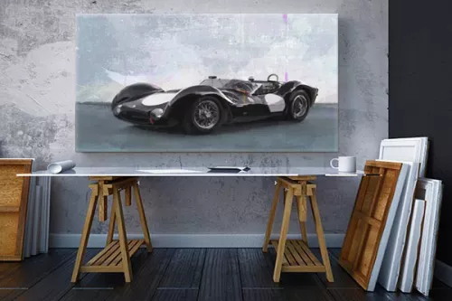 Tableau déco moderne Maserati