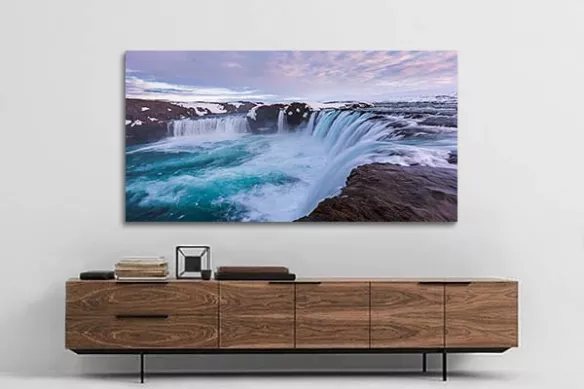 Toile moderne paysage Haut débit