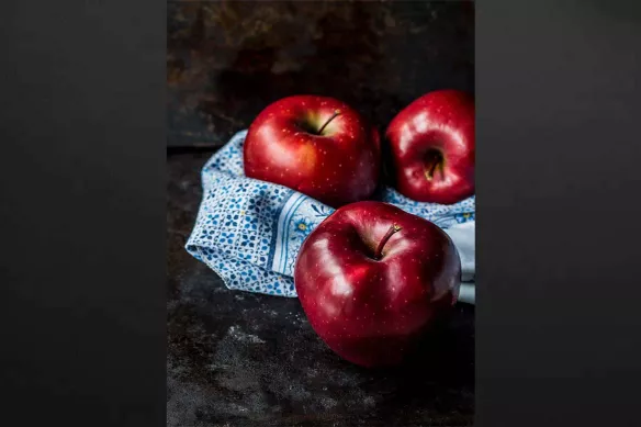 3 Pommes rouges