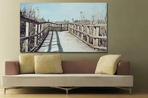 Tableau moderne Chemin des vacances 