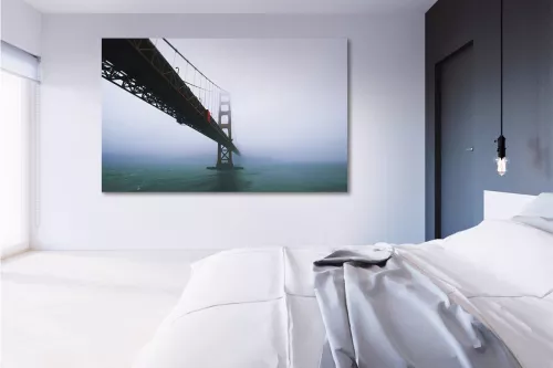 Grand tableau Pont rouge