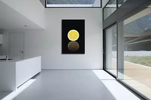 Tableau pour cuisine Citron design
