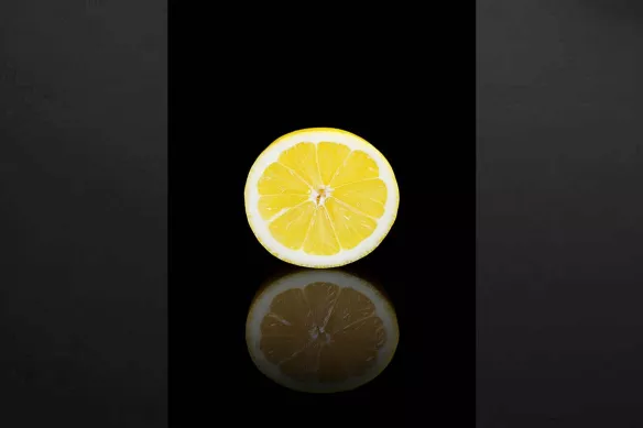 Tableau cuisine Citron design