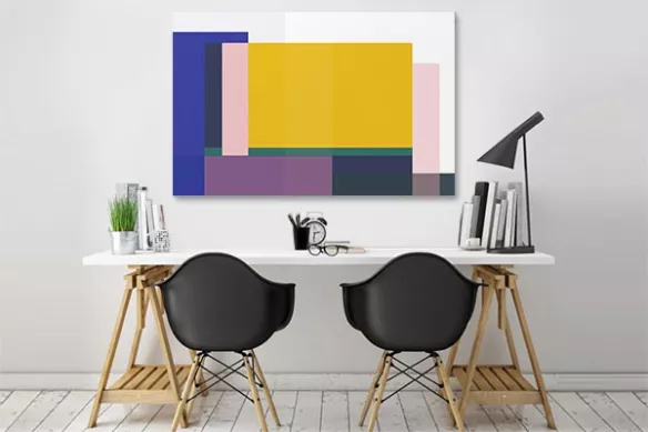 Tableau abstrait Alism