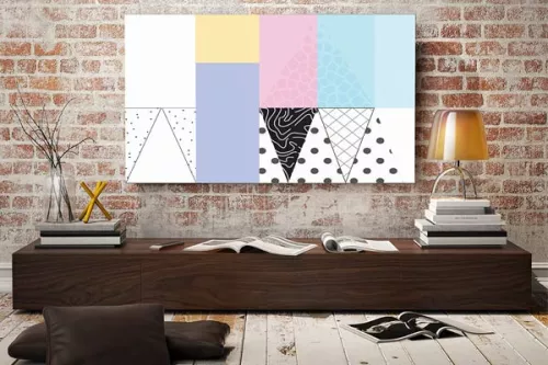 Tableau scandinave graphique Ice cream