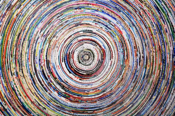 Papier peint graphique Hypnose