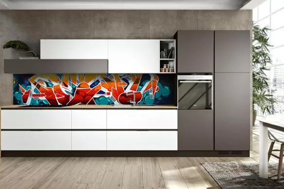 déco cuisine moderne tag Art de rue