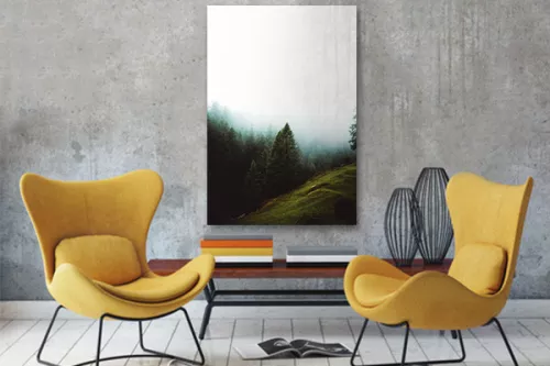 Tableaux modernes Sous le Brouillard