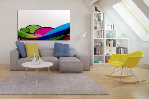 Impression sur toile contemporaine Oracle