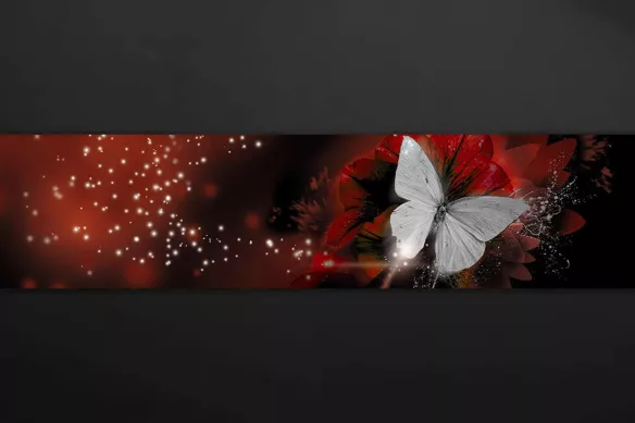 Crédence cuisine Papillon de Lumière