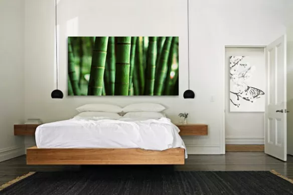 Tableau impression sur toile Mise en green