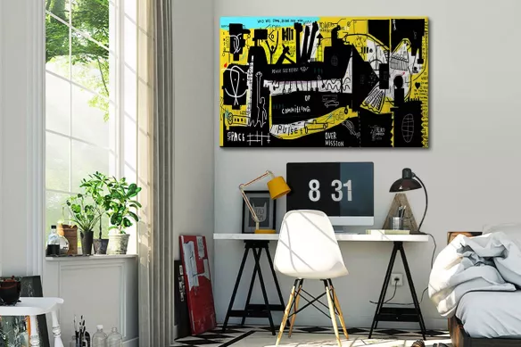 Tableau contemporain Fanfaron