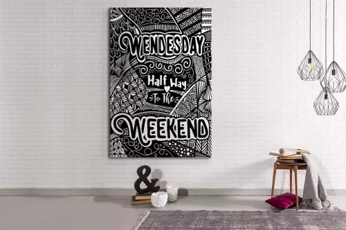 Tableau géant sur toile Candeur