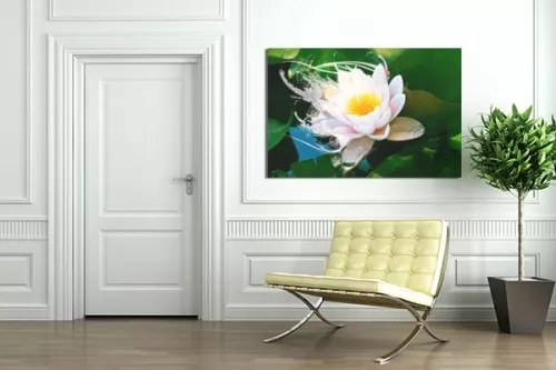 Tableau fleur Lotus