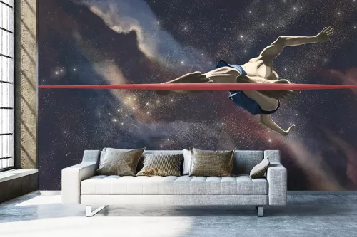 Tapisserie design Funambule